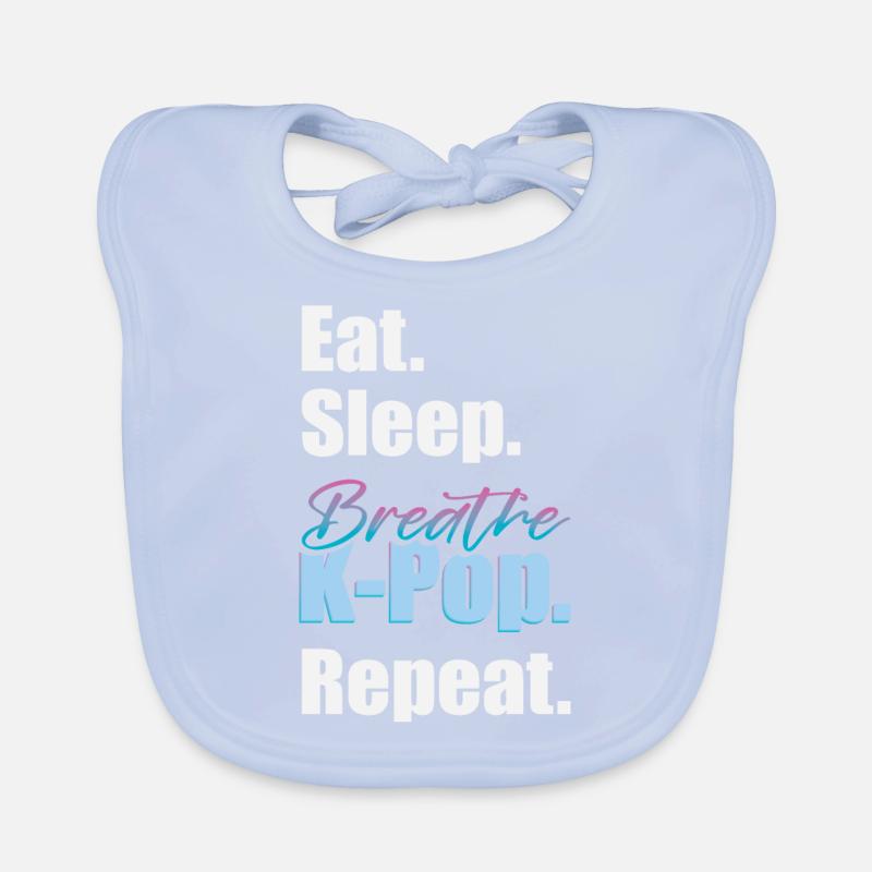 K-Pop Citation Kpop Lover Bavoir bio Bébé