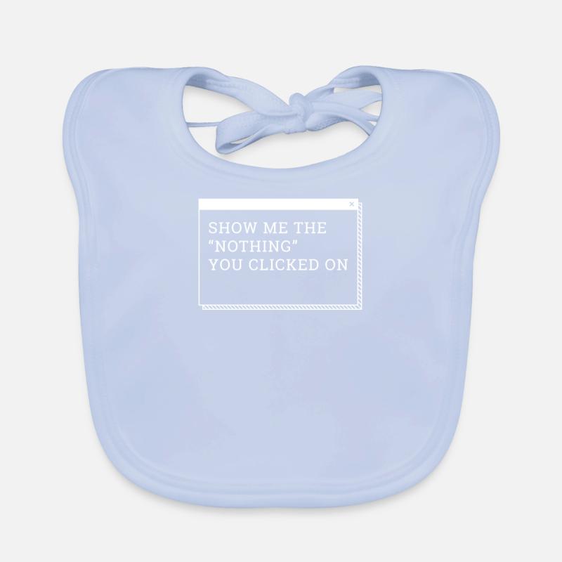 Hacker Programmer Developer Computer Science Organic Baby Bibs