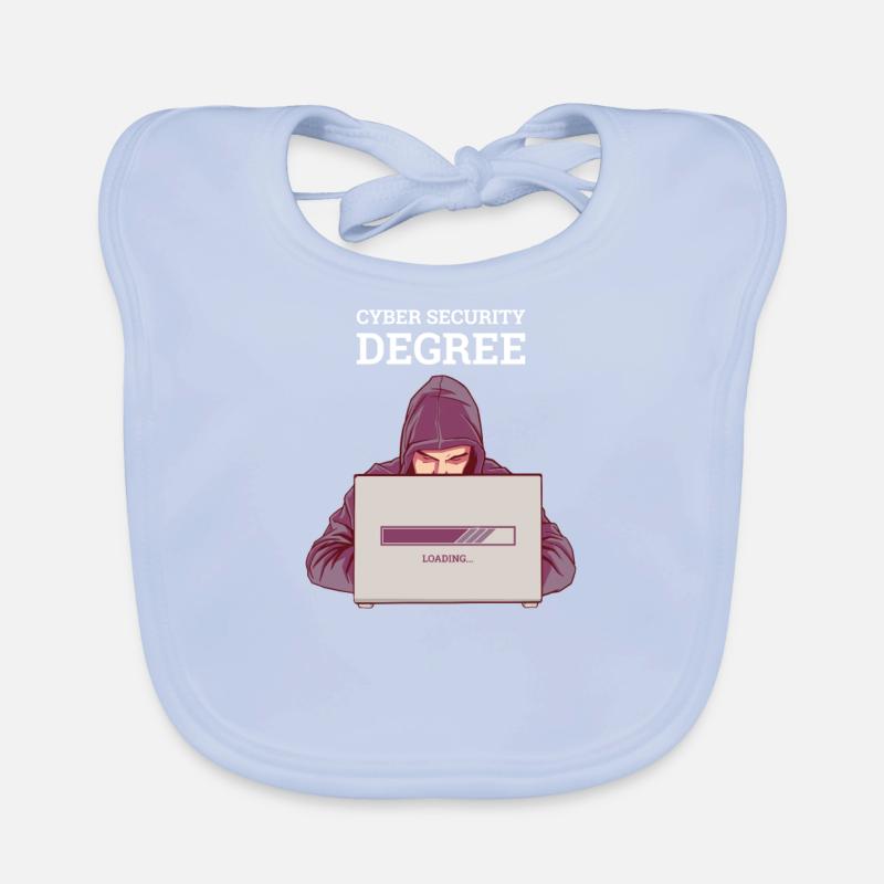 Hacker Programmeur Développeur Informatique Bavoir bio Bébé