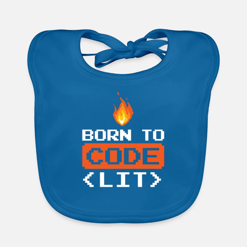 Developer Coder Programmer Funny Organic Baby Bibs