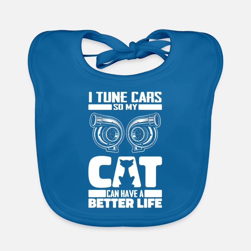 Tuner Cat Tuner de tournevis Bavoir bio Bébé