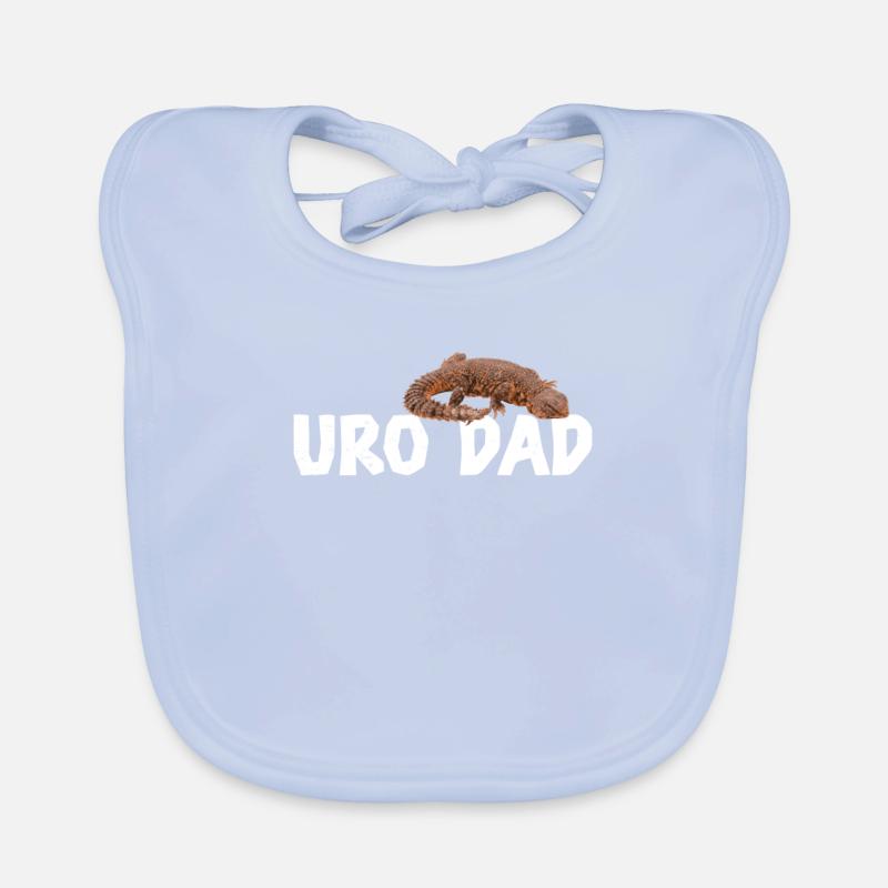 Uromastyx Uro Papa Funny Dabb Lizard Bavoir bio Bébé