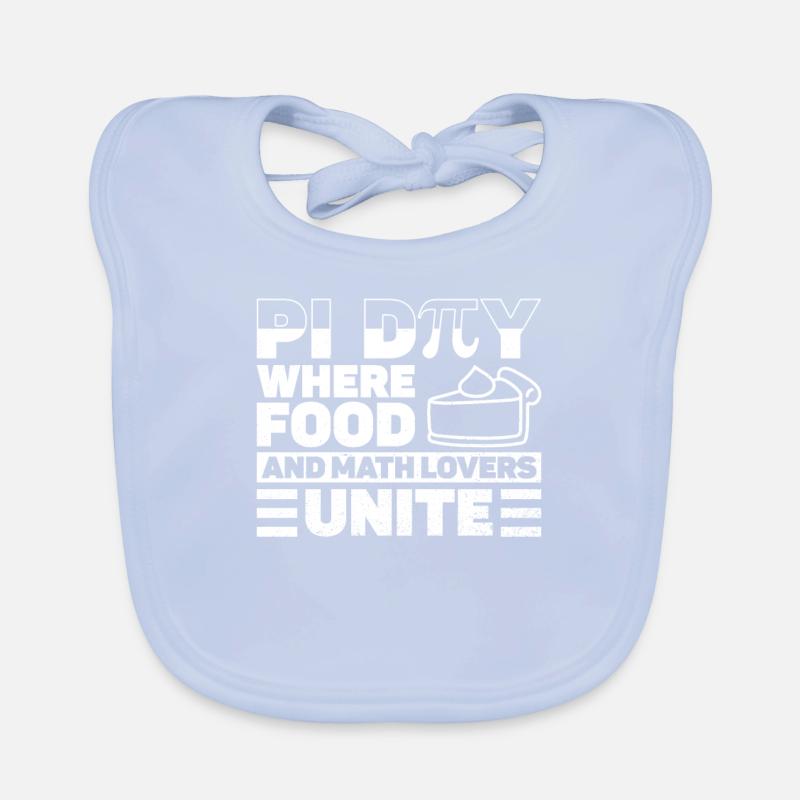 Funny Math Teacher for Pi Day Math Geek Organic Baby Bibs