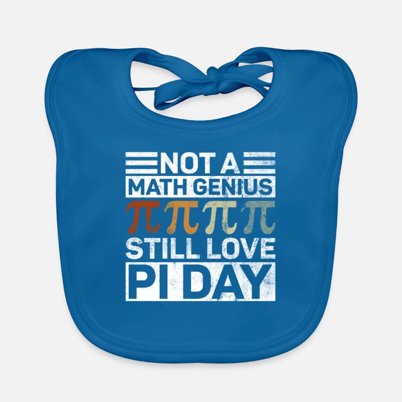 Funny Math Teacher for Pi Day Math Geek Organic Baby Bibs