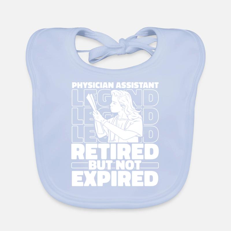 Retired physician assistant Organic Baby Bibs