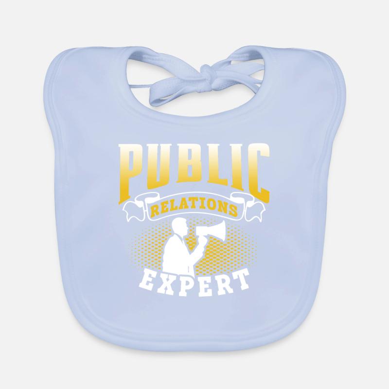 Public Relations Expert Job Profession PR Organic Baby Bibs