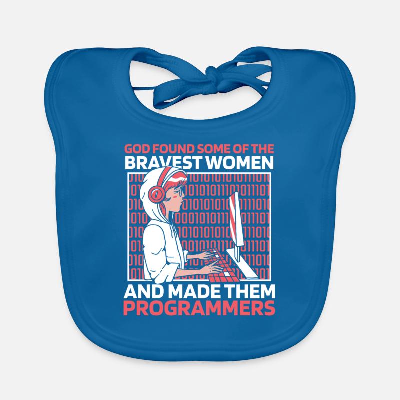 Développeur Coder Programmeur Dieu Bavoir bio Bébé