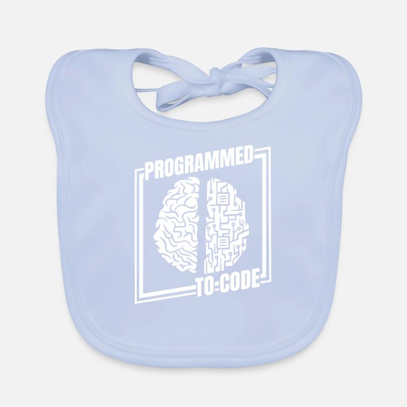 Développeur Coder Programmeur Drôle Bavoir bio Bébé