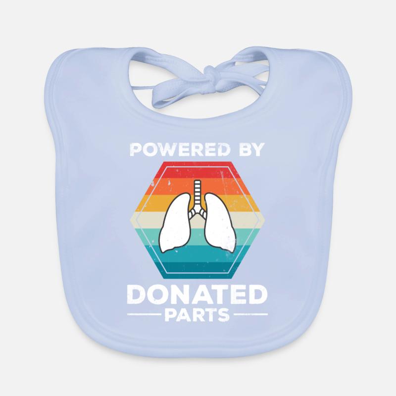 Donneur propulsé Lung Survivor Vintage Bavoir bio Bébé