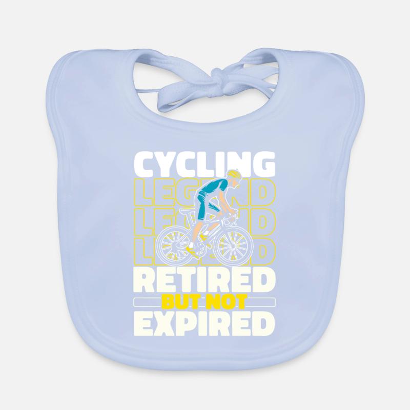 Cyclisme sur route Cyclistes retraités Bavoir bio Bébé