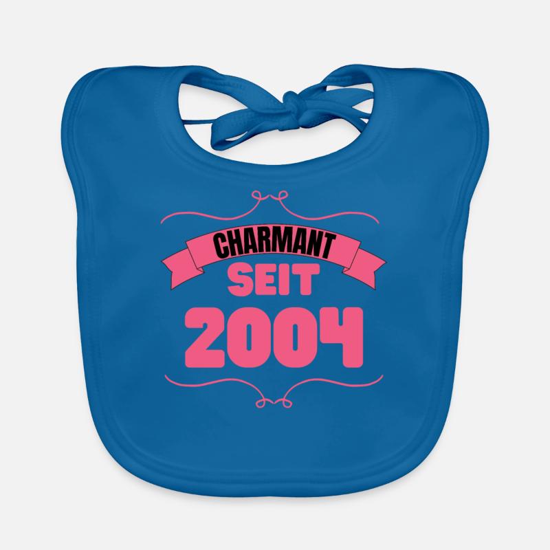 Charmant seit 2004 Geburtstagsfeier 19. Geburtstag Baby Bio-Lätzchen