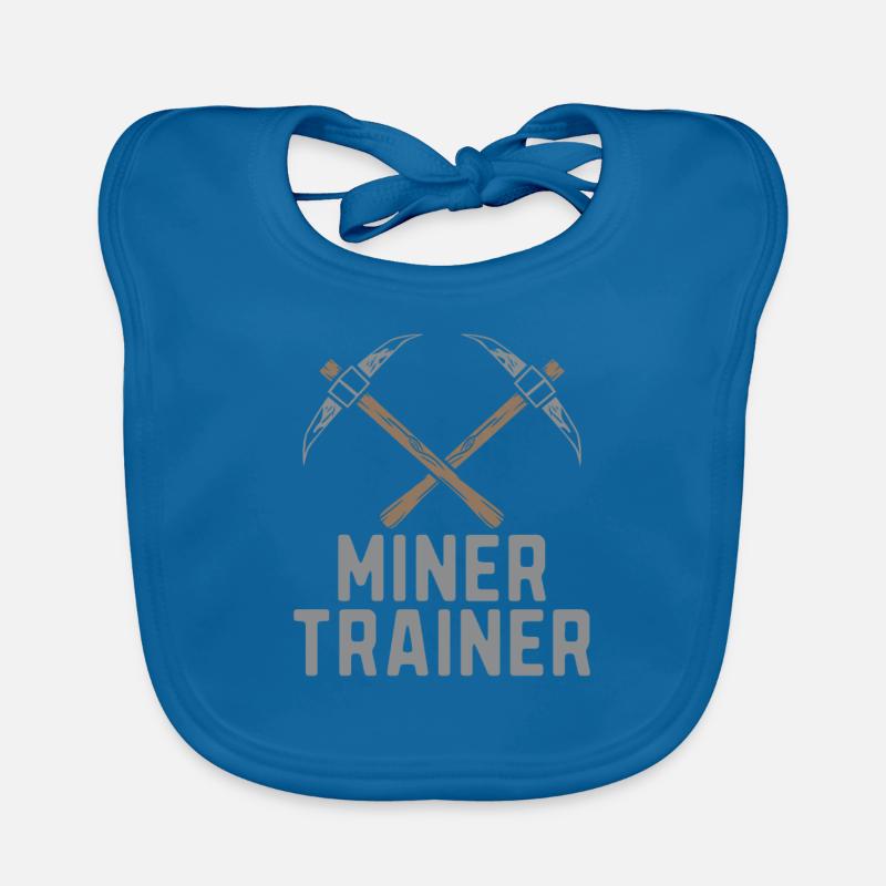 Engineer Mining Engineer Organic Baby Bibs