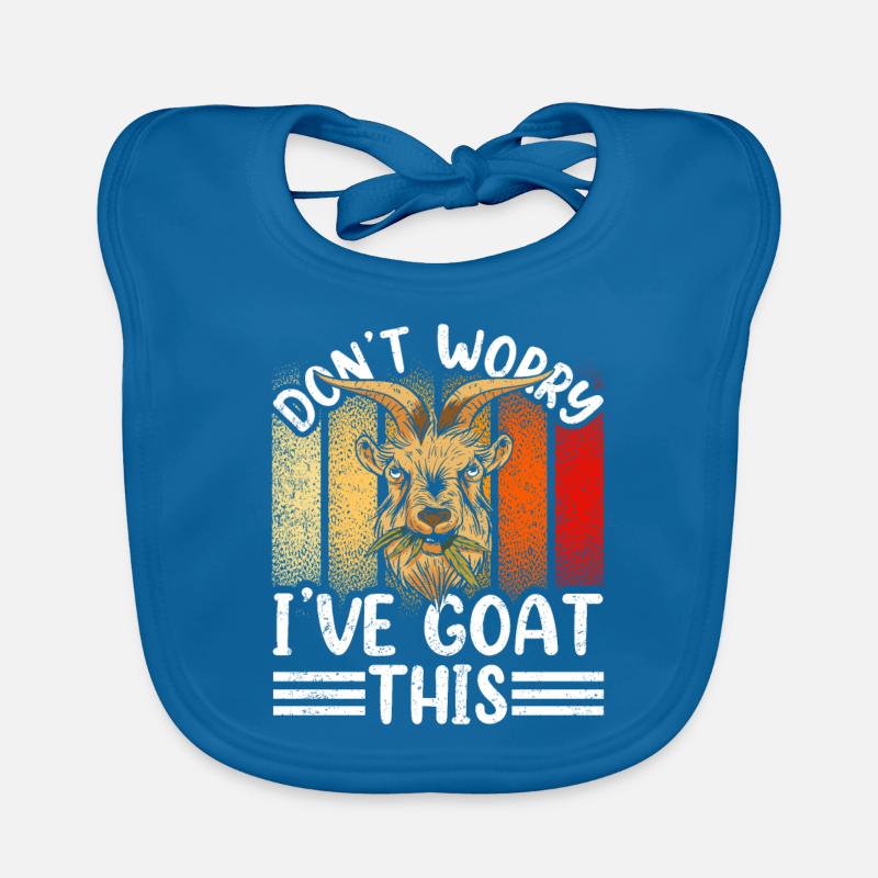 Don't worry I have this under control Goat Organic Baby Bibs