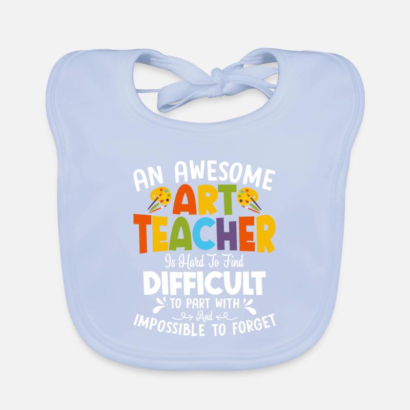 Un professeur d’art génial est difficile à trouver éducation Bavoir bio Bébé
