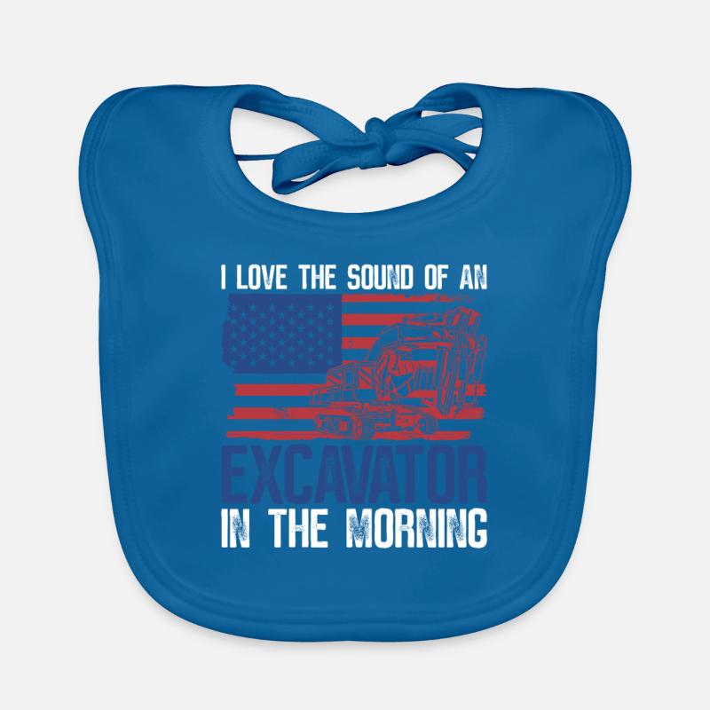 Bagger Baggern Sandbagger Bavoir bio Bébé