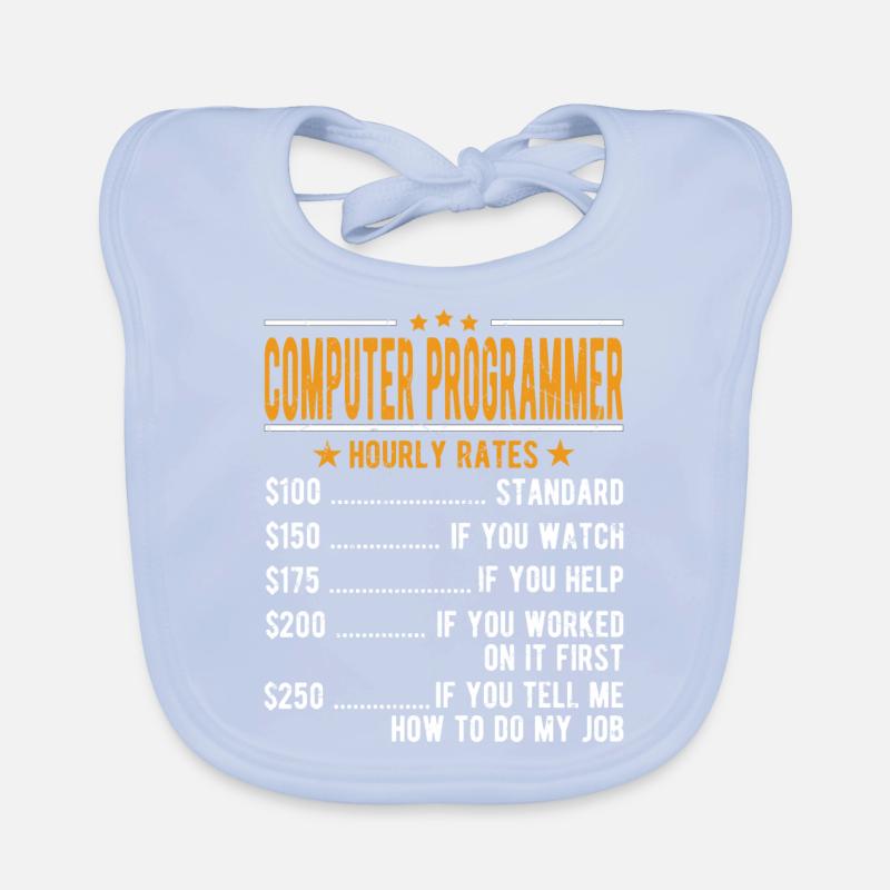 Computerprogrammierer Stundenlohn Baby Bio-Lätzchen