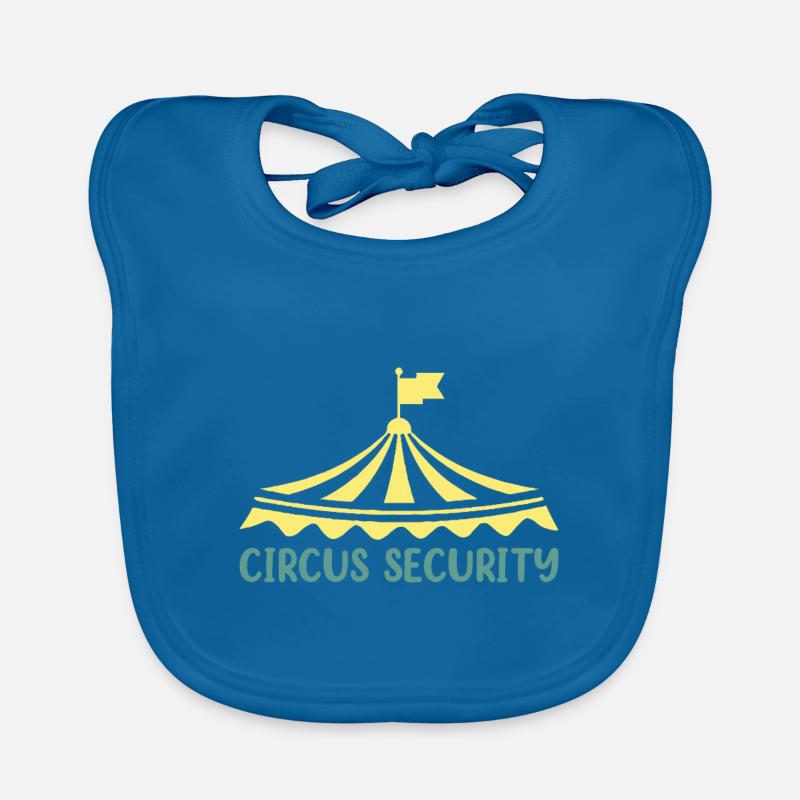 Circus security Baby Bio-Lätzchen