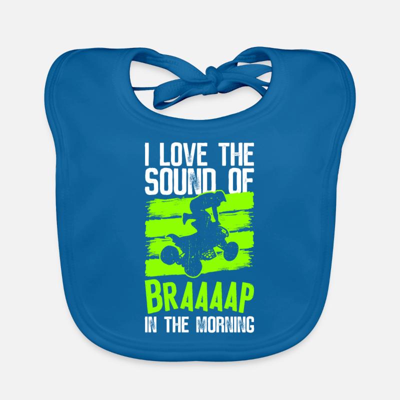 Quad Quadfahrer Bavoir bio Bébé