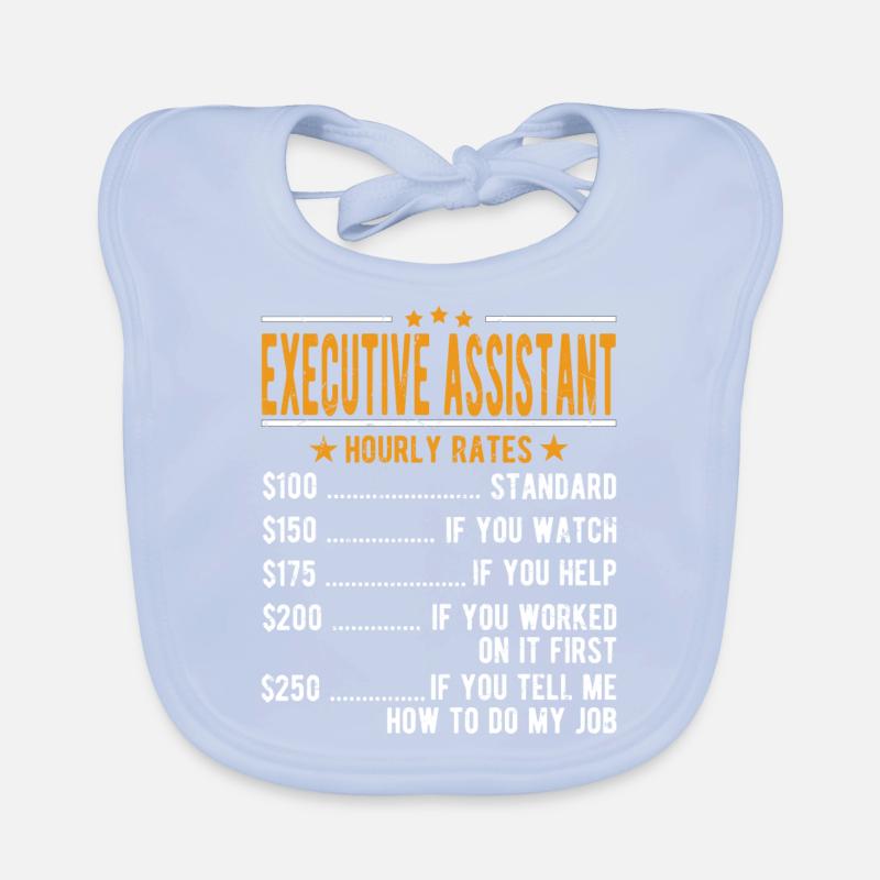 Executive Assistant Hourly Wage Organic Baby Bibs