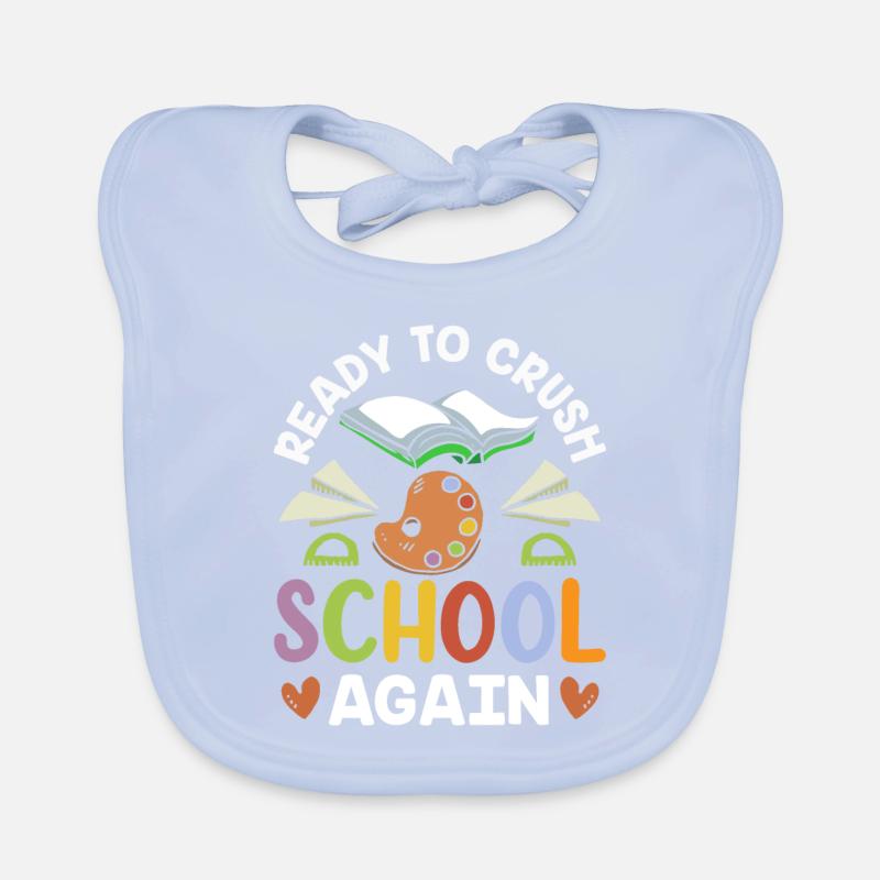 Prêt à reconquérir l’école Retour à l’école Bavoir bio Bébé