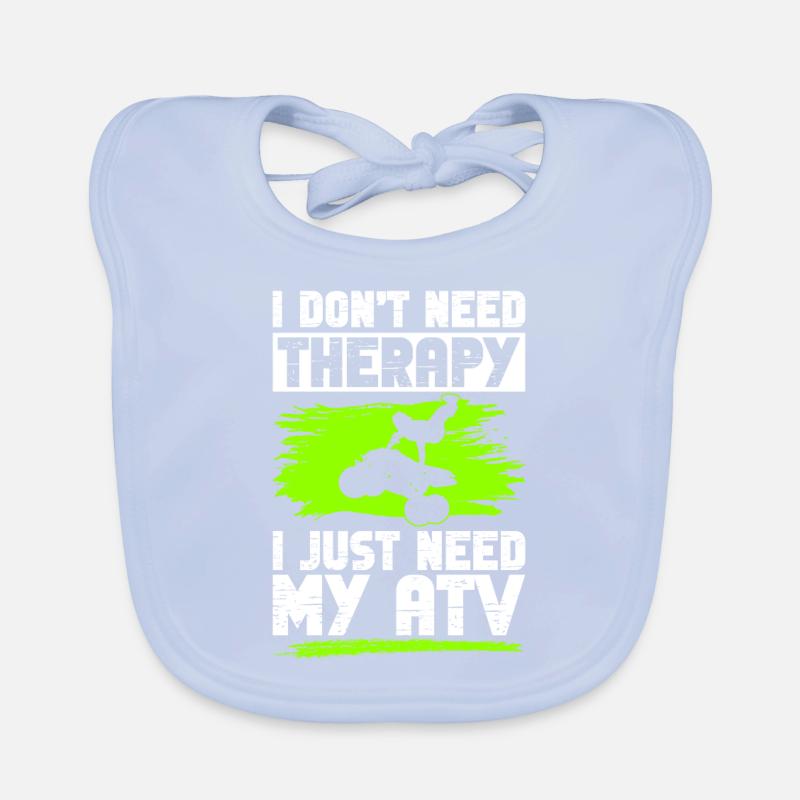 Quad Quadfahrer Bavoir bio Bébé