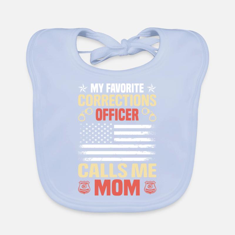 Mon agent correctionnel préféré Prison Bavoir bio Bébé