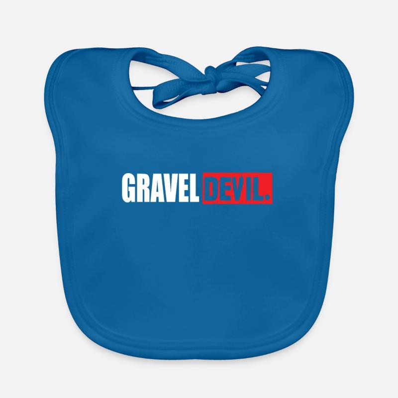 Diable de gravier Bavoir bio Bébé
