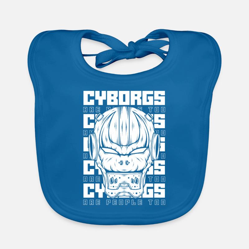 Robotics Ai Robot Cyborg Organic Baby Bibs
