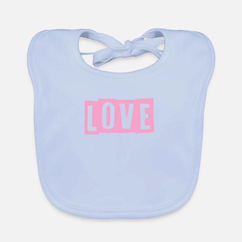 Amour Bavoir bio Bébé