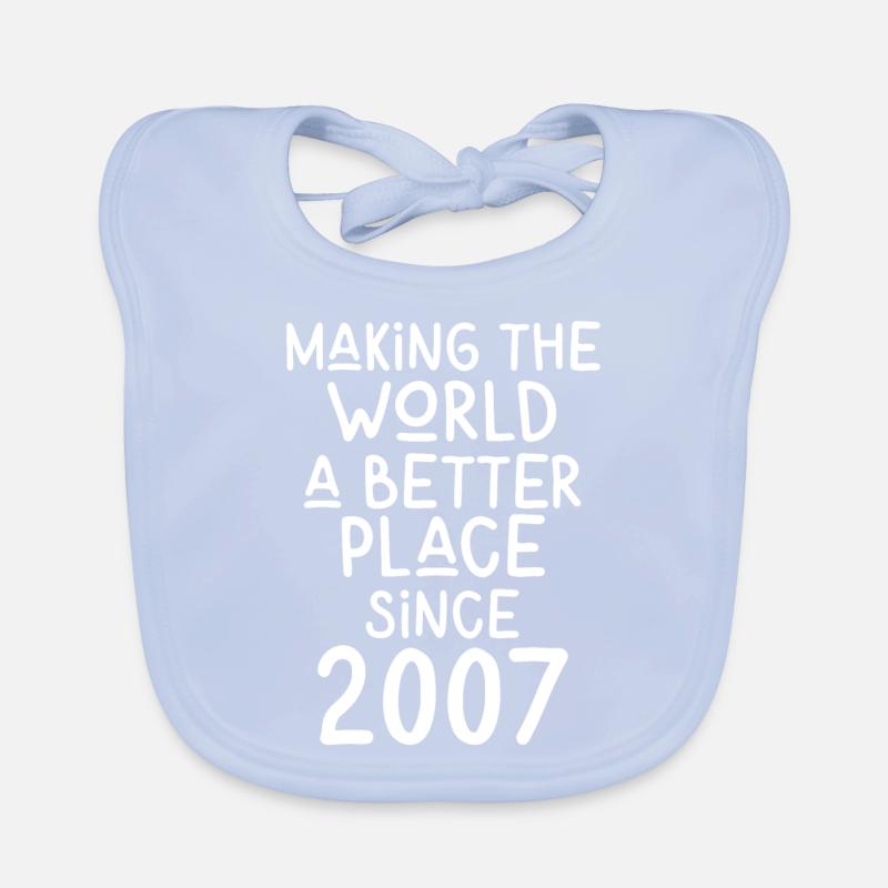 Making the World a better place since 2007 Baby Bio-Lätzchen