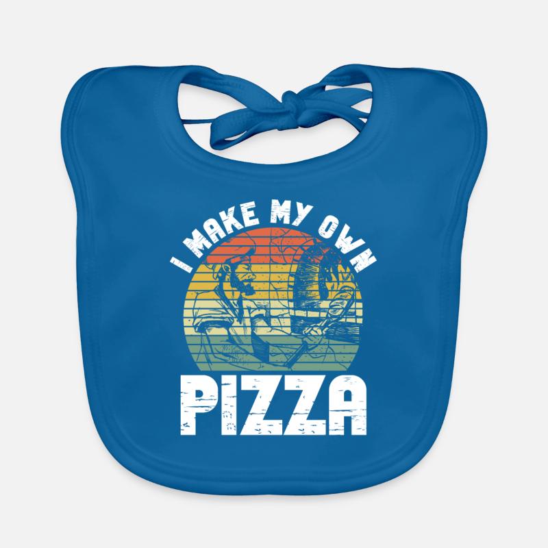 Pizza Pizzabäcker Organic Baby Bibs