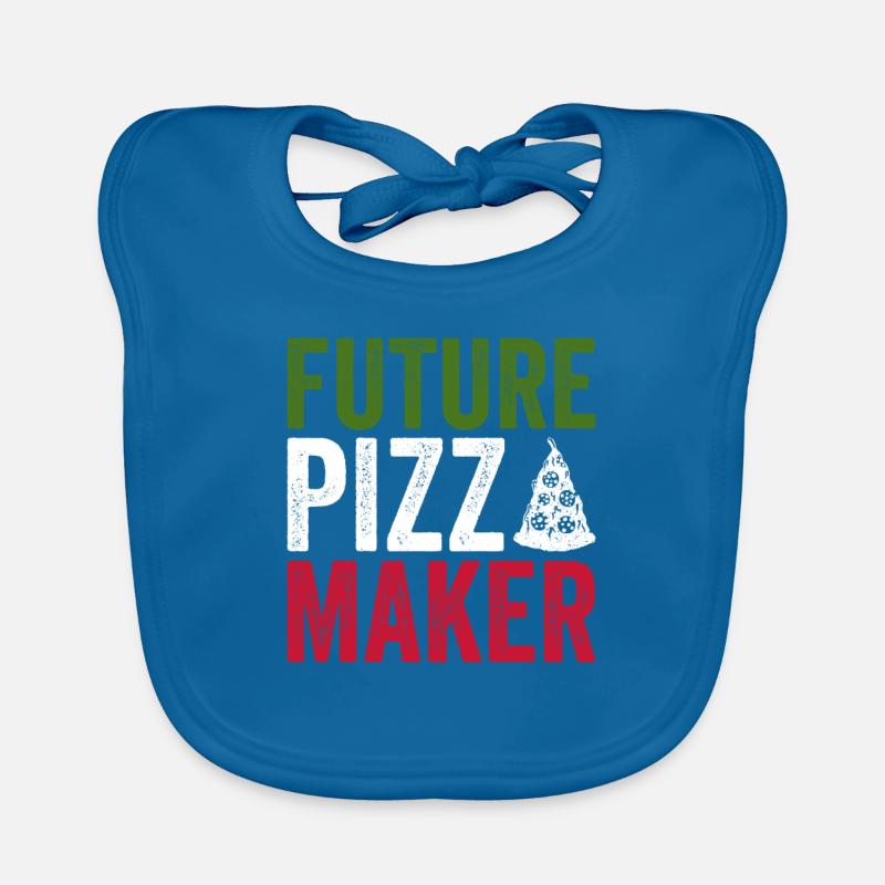 Pizza Future pizzabäcker Angehender Pizzaexperte Bavoir bio Bébé