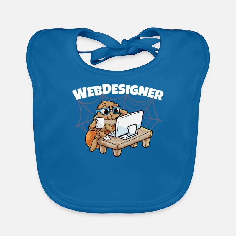 Webdesign Spider Programmation Programmeur IT Bavoir bio Bébé