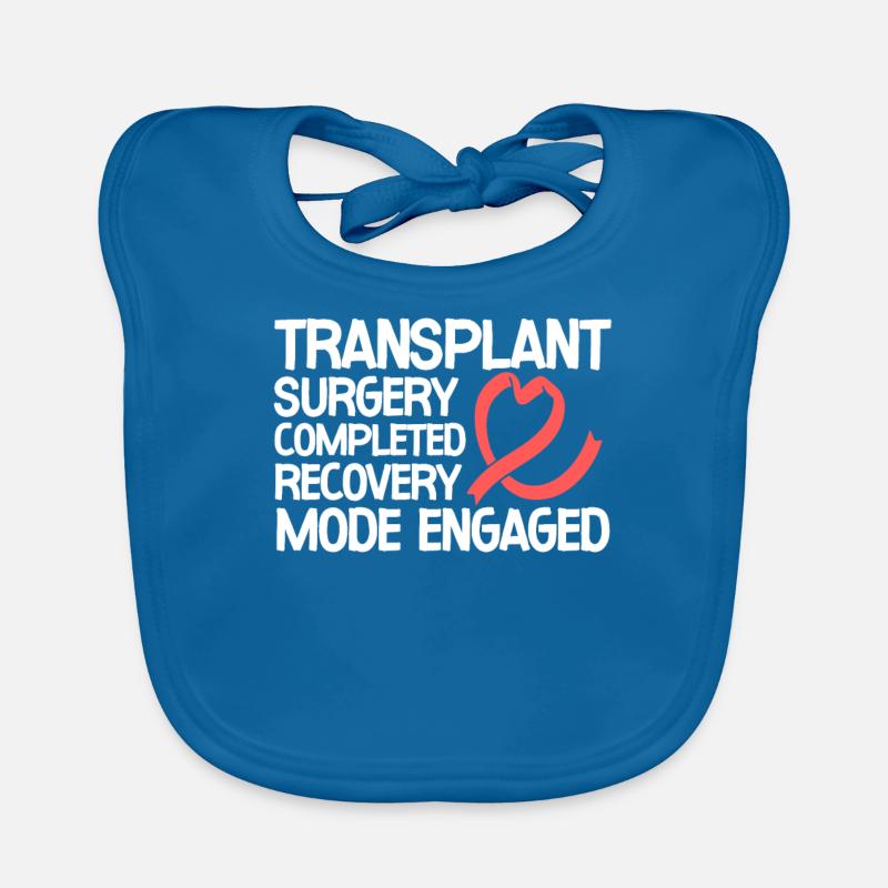 Lungen Transplantation Operation Geschenk Baby Bio-Lätzchen