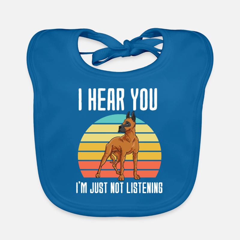 Great Dane Organic Baby Bibs