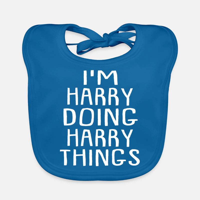 I'm Harry Doing Harry Things Harry Name Baby Bio-Lätzchen