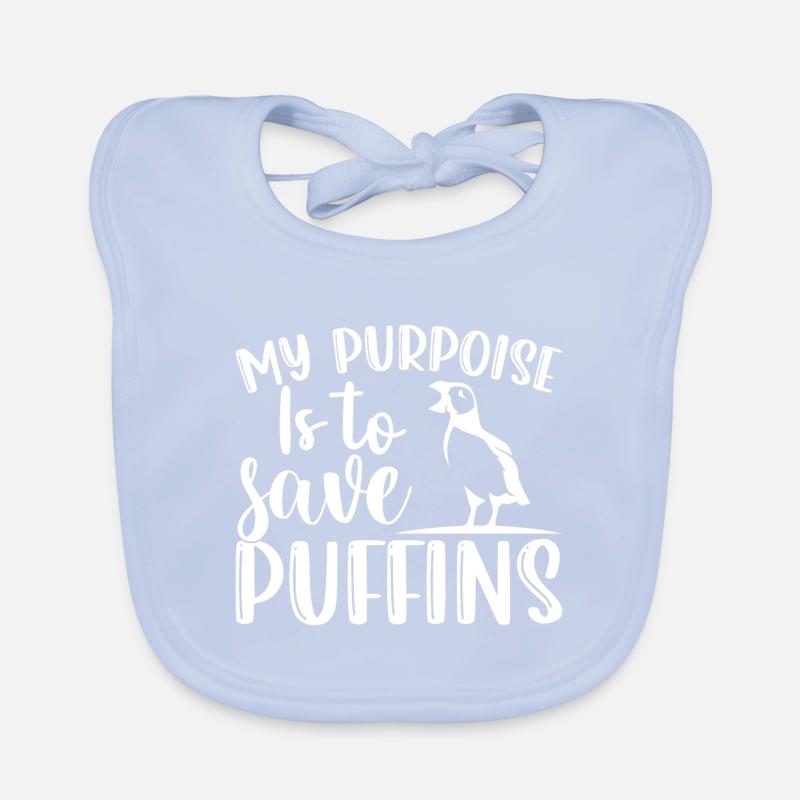 Macareux moine Bavoir bio Bébé