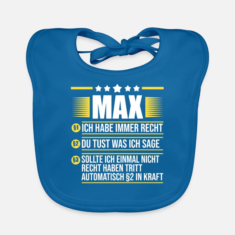 Max Organic Baby Bibs