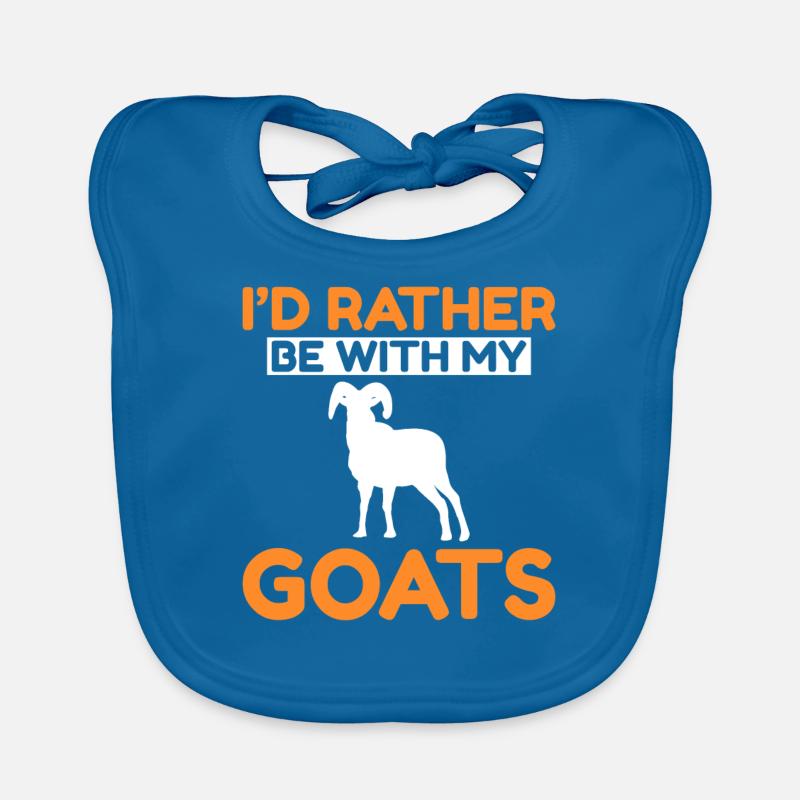 Goat Gift Goat Lover Gift Organic Baby Bibs