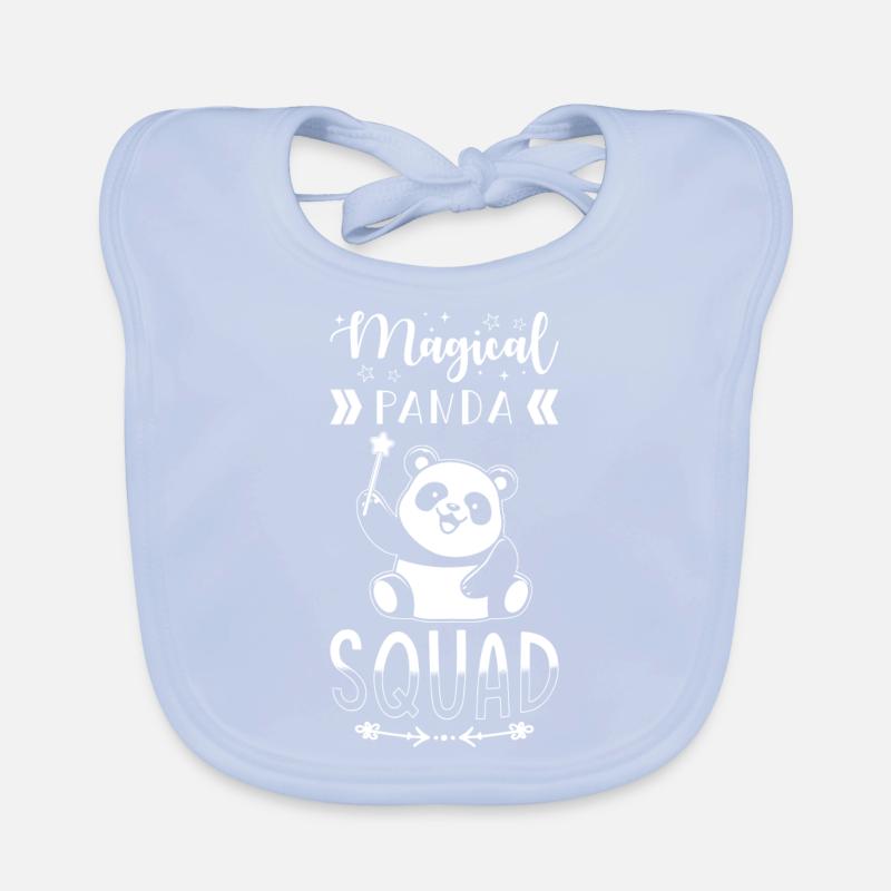 Panda Group Magic Panda Squad Bavoir bio Bébé