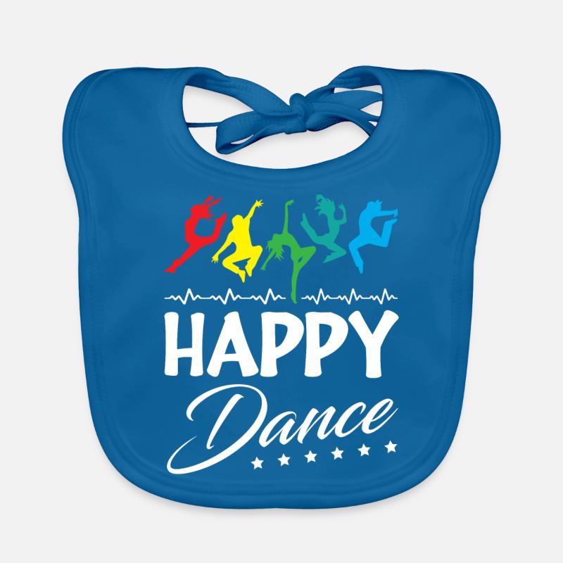 Danse joyeuse Bavoir bio Bébé