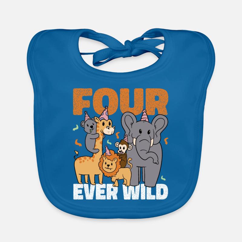 Four Ever Wild 48 Baby Bio-Lätzchen