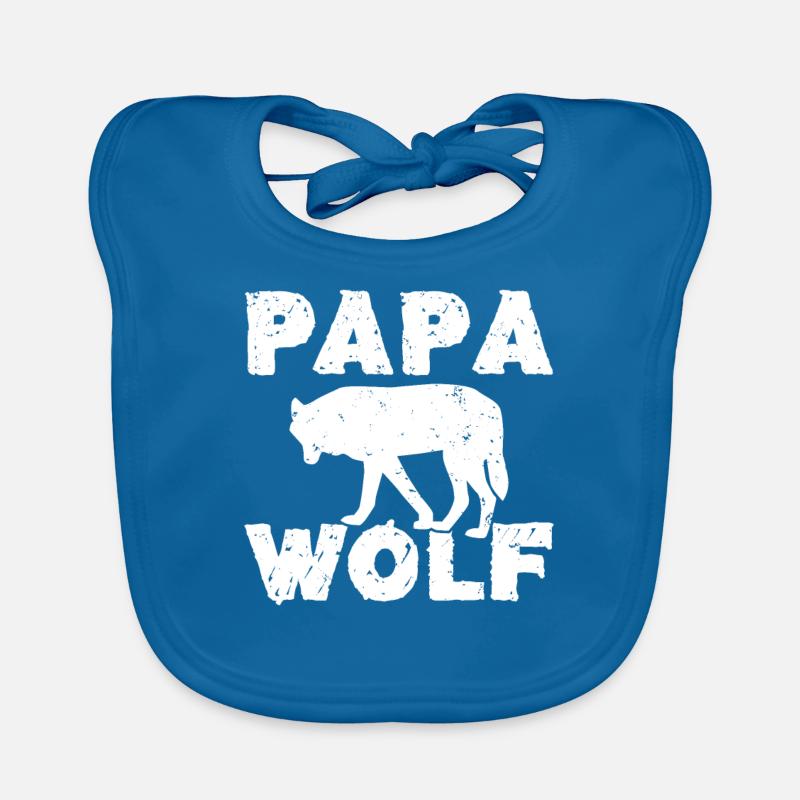 Wolf Gifts Wolf Lover Organic Baby Bibs
