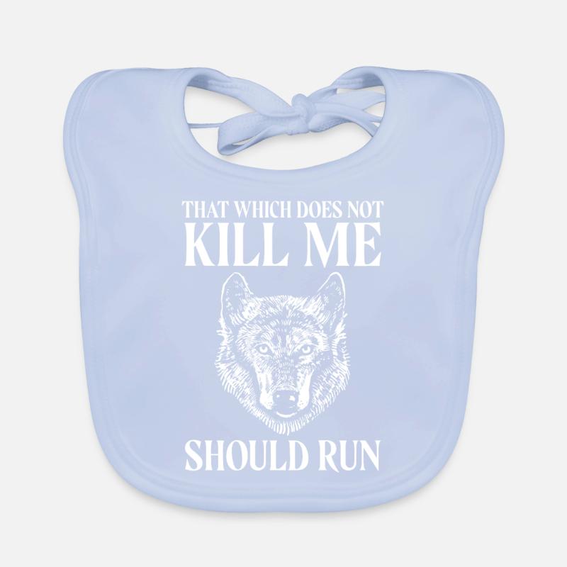 Wolf Geschenke Wolf Liebhaber Baby Bio-Lätzchen