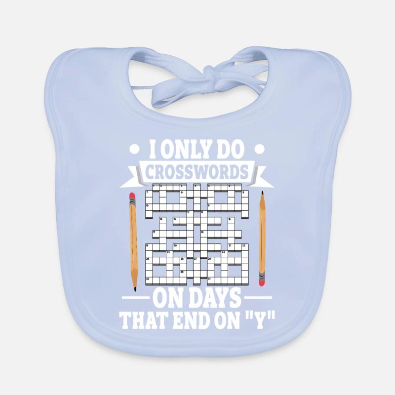 Solve crossword puzzles Organic Baby Bibs