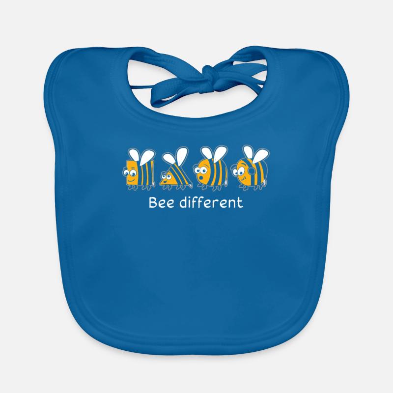 Abeilles différentes abeilles Bavoir bio Bébé