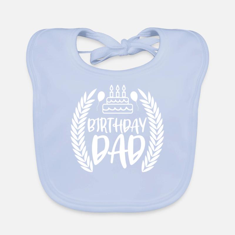 Geburtstag Papa Papi Vater Party Baby Bio-Lätzchen