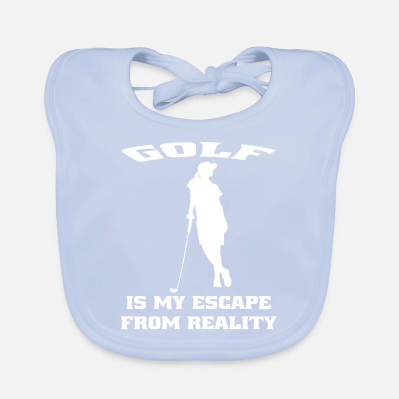 Golfeurs Golf Course Golf Golf Golf Club Bavoir bio Bébé