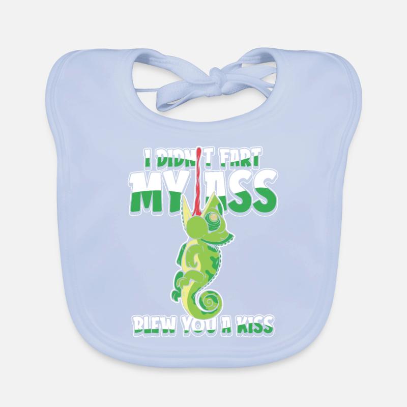 Chameleon Chamäleon Baby Bio-Lätzchen