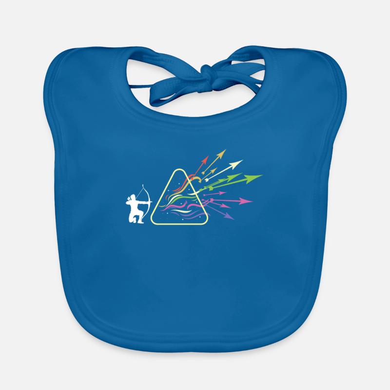 Archer Prism Rainbow Light Physics Bavoir bio Bébé